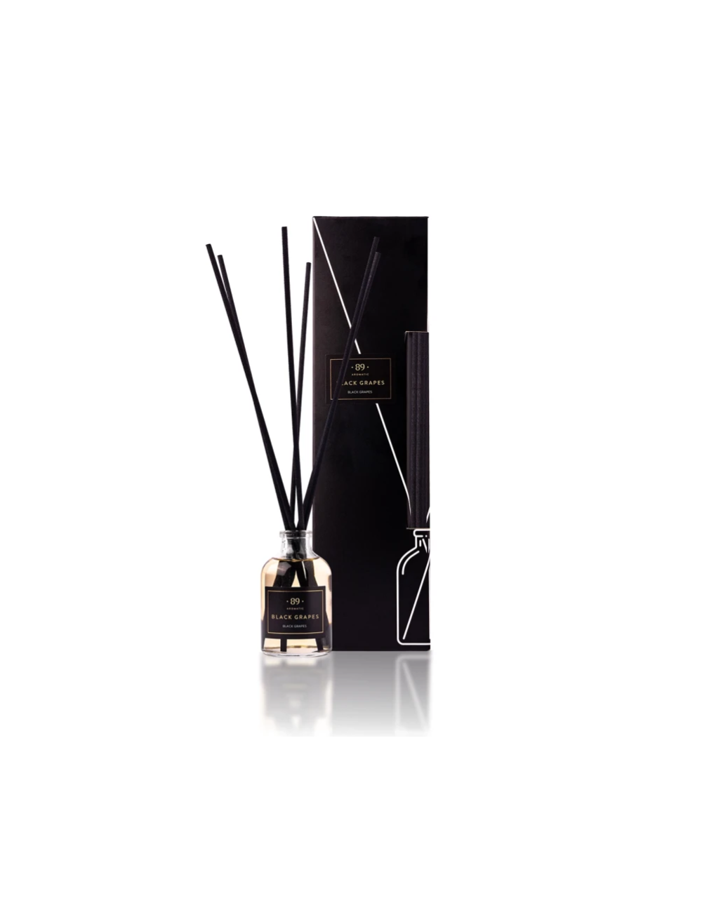 Aromatic 89 Mājas aromāts ar kociņiem Black grapes 50ml